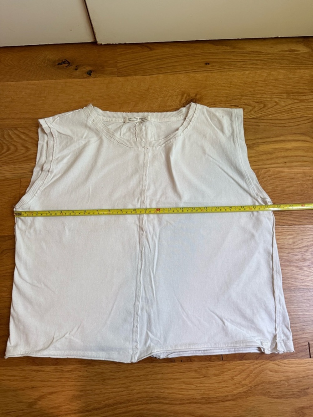We The Free White Tank Top